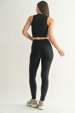 Load image into Gallery viewer, Leggings: BLACK FOIL