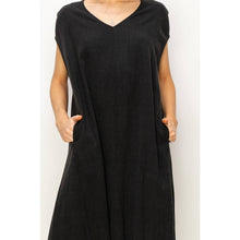 Load image into Gallery viewer, Linen Midi Dress