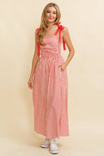 Load image into Gallery viewer, TIE STRIPED MAXI