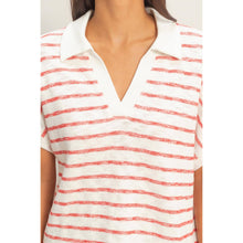 Load image into Gallery viewer, RED Collared Knit