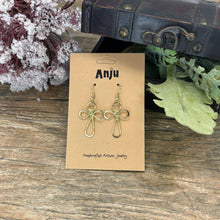 Load image into Gallery viewer, Gold Rounded Cross