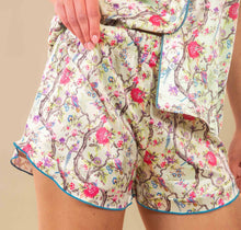 Load image into Gallery viewer, Peacock Silky PJ SET