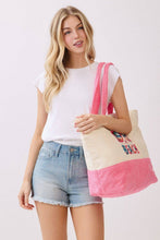 Load image into Gallery viewer, MB0345 Sunglasses Life Is Better At The Beach Terry Tote Bag - South Main Boutique