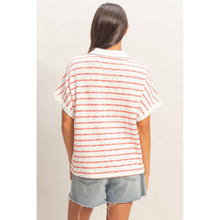 Load image into Gallery viewer, RED Collared Knit