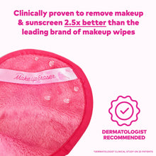 Load image into Gallery viewer, Pink Mini MakeUp Eraser PRO