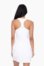 Load image into Gallery viewer, Racerback White - South Main Boutique