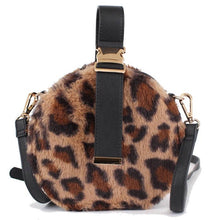 Load image into Gallery viewer, RD Leopard Fur Crossbody