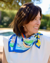 Load image into Gallery viewer, Portofino Scarf Blue