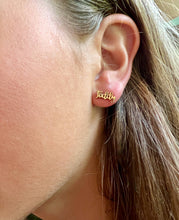 Load image into Gallery viewer, Hotty Toddy Gold Studs