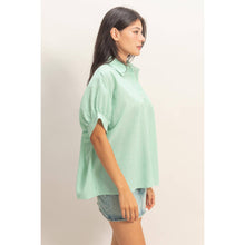 Load image into Gallery viewer, Striped SS Button GREEN