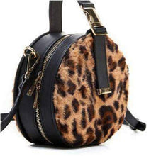 Load image into Gallery viewer, RD Leopard Fur Crossbody