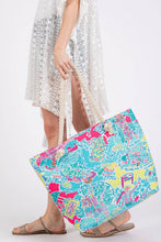 Load image into Gallery viewer, MB0309 Girls Print Rope Strap Tote Bag - South Main Boutique