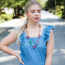 Load image into Gallery viewer, Aasha Rings Long Necklace
