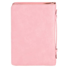 Load image into Gallery viewer, Bible Case His Plans Pink XL
