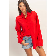 Load image into Gallery viewer, Linen Blend RED