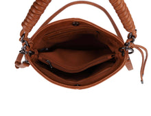 Load image into Gallery viewer, EJ60400-6 Chain Detail Satchel/Crossbody Bag: Natural - South Main Boutique