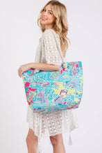 Load image into Gallery viewer, MB0309 Girls Print Rope Strap Tote Bag - South Main Boutique