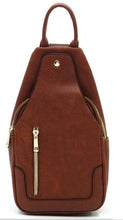 Load image into Gallery viewer, Sling Backpack Brown