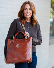 Load image into Gallery viewer, Kinzley Tote Saddle CROC