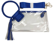 Load image into Gallery viewer, Clear Tassel Red