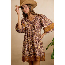 Load image into Gallery viewer, LEOPARD w/ Lace Trim