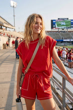 Load image into Gallery viewer, Contrast Stitch Set RED