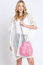 Load image into Gallery viewer, Sol Multi Color Women's Shoulder Bag with Aztec Strap: Pink - South Main Boutique