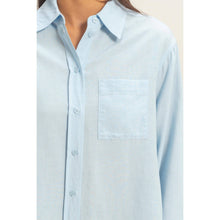 Load image into Gallery viewer, Linen Blend ICE BLUE