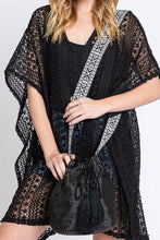 Load image into Gallery viewer, Sol Multi Color Women's Shoulder Bag with Aztec Strap: Black - South Main Boutique