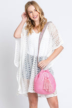 Load image into Gallery viewer, Sol Multi Color Women's Shoulder Bag with Aztec Strap: Pink - South Main Boutique