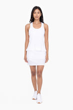 Load image into Gallery viewer, Racerback White - South Main Boutique