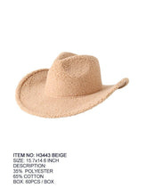Load image into Gallery viewer, Fleece Beige Hat

