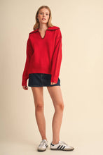 Load image into Gallery viewer, CONTRAST STITCH COLLARED
