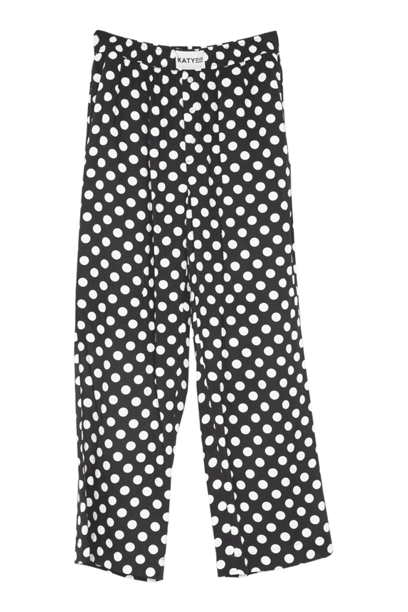 Black & White Polka Dots