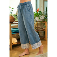 Load image into Gallery viewer, DENIM LACE TRIM
