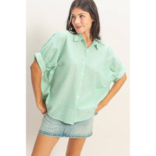 Load image into Gallery viewer, Striped SS Button GREEN
