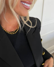 Load image into Gallery viewer, GOLD BEADED NECKLACE
