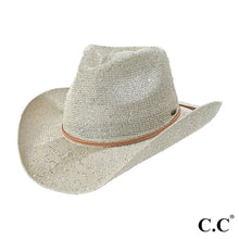 Load image into Gallery viewer, Sequin Red Cowboy Hat
