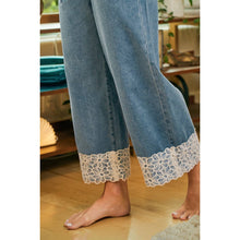 Load image into Gallery viewer, DENIM LACE TRIM
