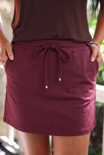 Load image into Gallery viewer, Maroon Skort
