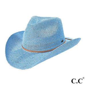 Sequin Red Cowboy Hat