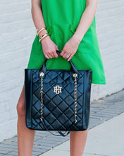 Load image into Gallery viewer, Kinzley Tote Black Quilted

