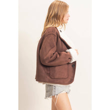 Load image into Gallery viewer, Reversible Suede &amp; Sherpa
