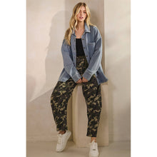 Load image into Gallery viewer, French Terry Denim Jacket
