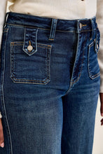 Load image into Gallery viewer, "LUX" Retro Front Tab Closure DK Indigo
