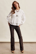 Load image into Gallery viewer, Embroidered Peplum
