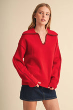 Load image into Gallery viewer, CONTRAST STITCH COLLARED
