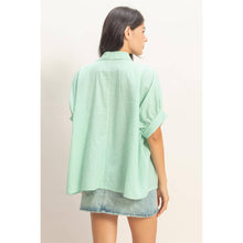 Load image into Gallery viewer, Striped SS Button GREEN
