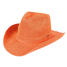 Load image into Gallery viewer, Sequin Red Cowboy Hat
