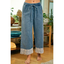 Load image into Gallery viewer, DENIM LACE TRIM
